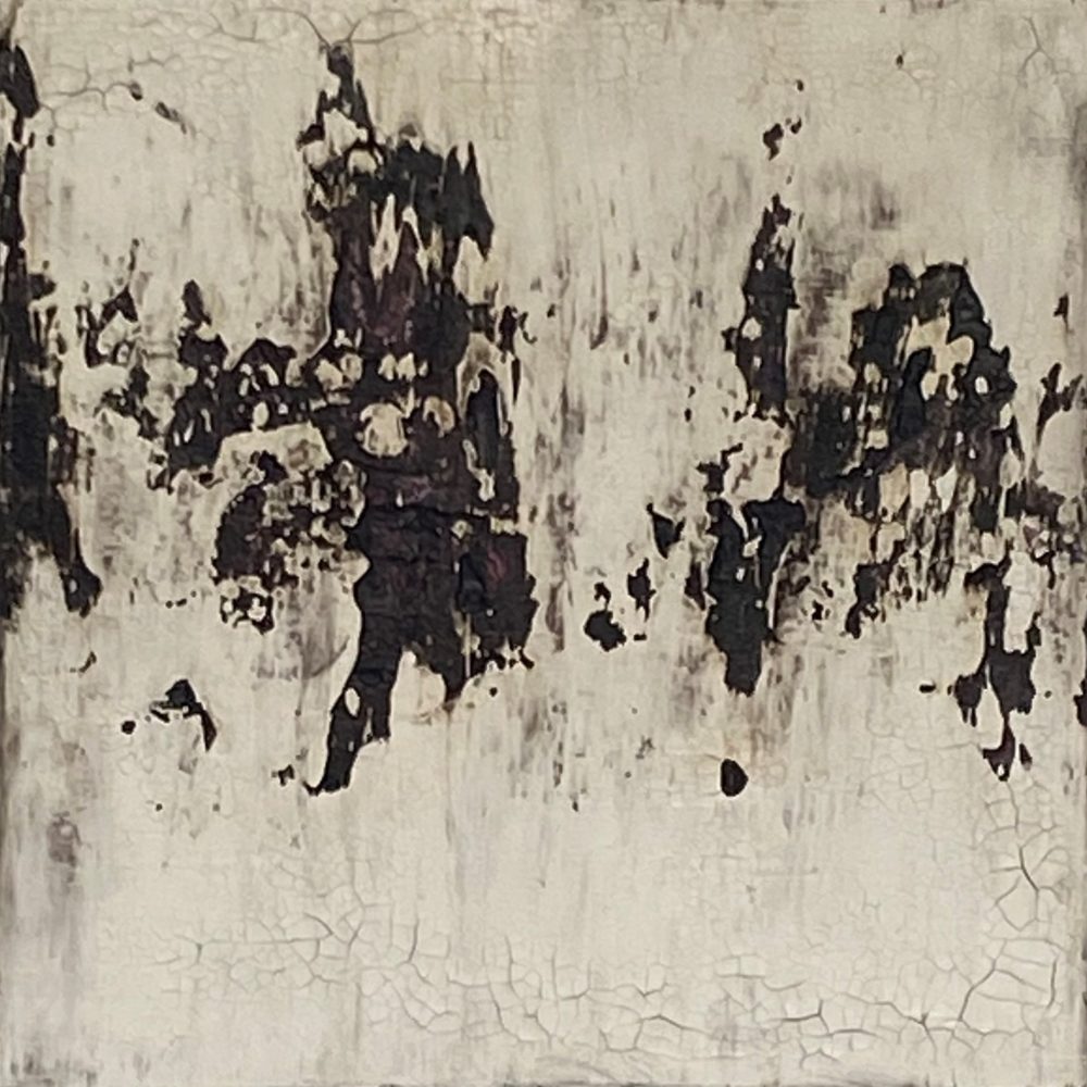 Die Orchester I Mischtechnik auf Leinwand I 50 x 50 cm.